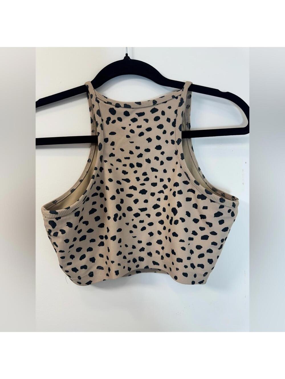 Beach Riot Anna Ribbed Tank - Leopard Spot - Picture 5 of 9